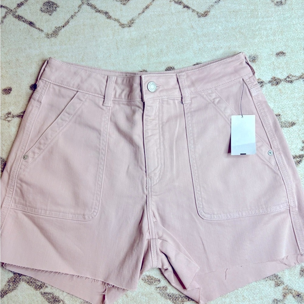 Mavi Pink Jean Shorts